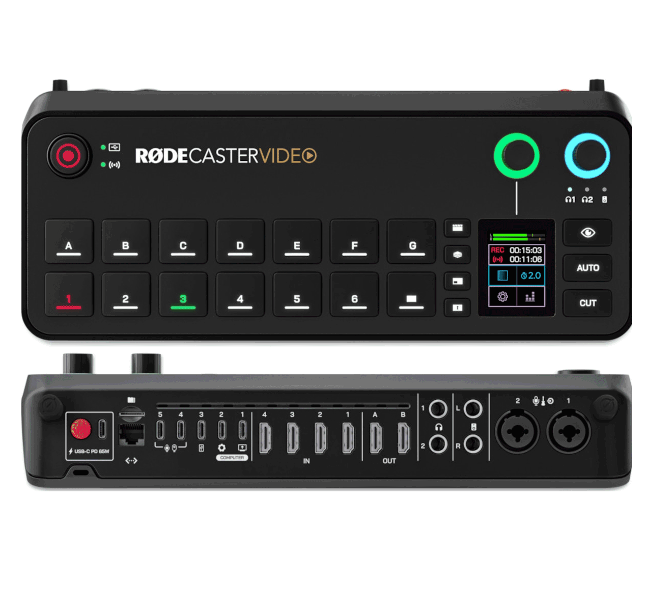 ВИДЕО КОНСОЛЬ для ЗАПИСИ КАЧЕСТВЕННЫХ ПОДКАСТОВ RODECASTER VIDEO