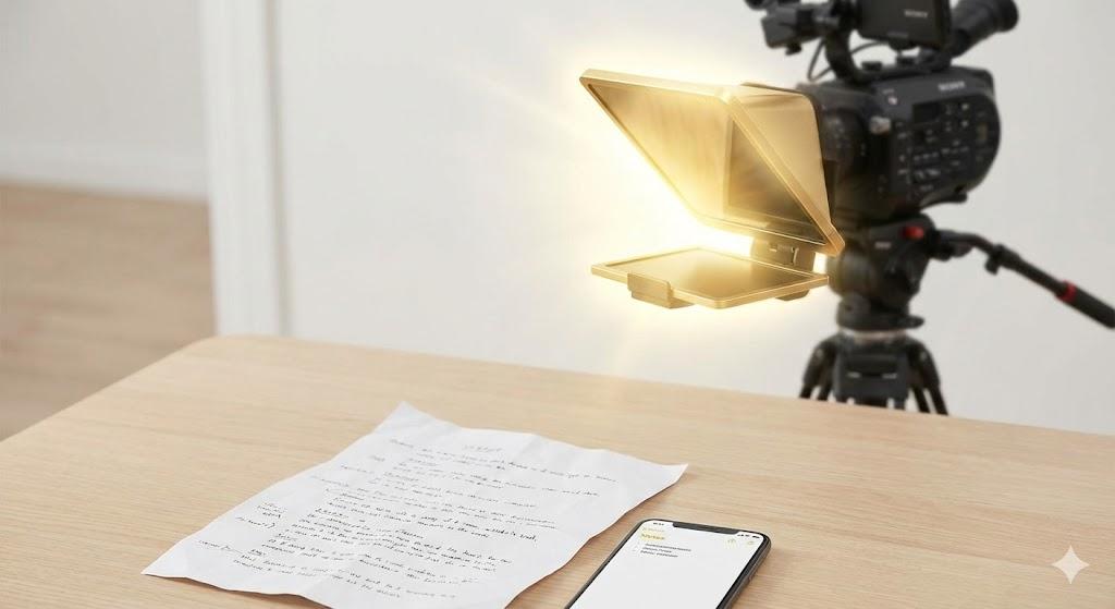 Телесуфлер выручает всегда