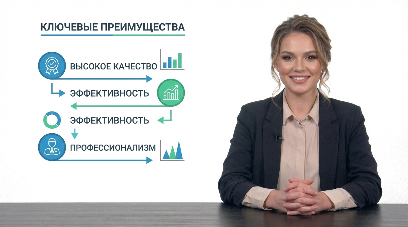 Запись лекций в белой студии