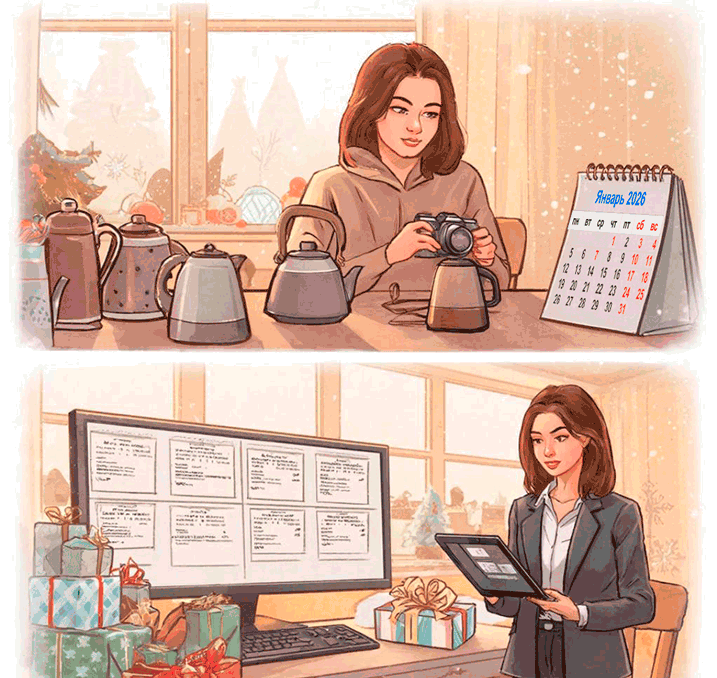 Уникальные преимущества января для бизнес-съемок