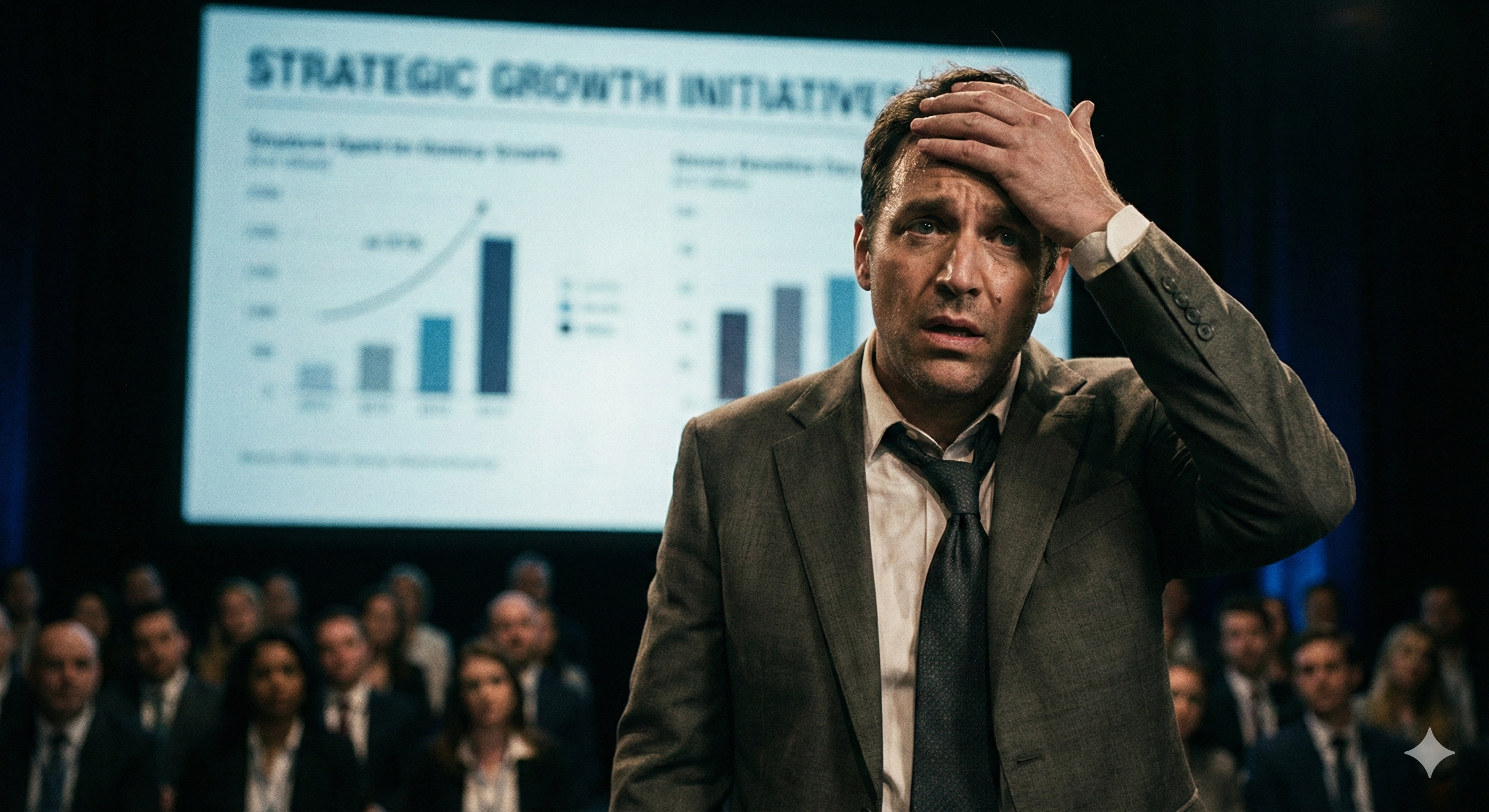 Пауза затягивается, в глазах — паника, ладони потеют. Был-бы телесуфлер!!!