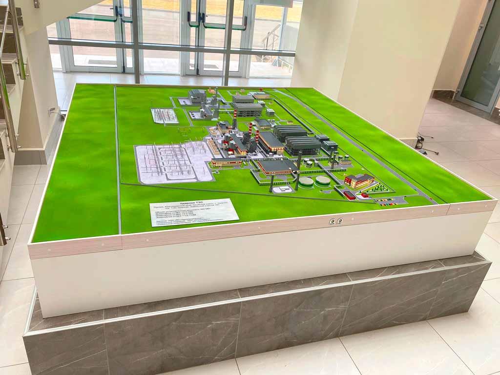 Макет техники для выставки макет вездехода белого цвета