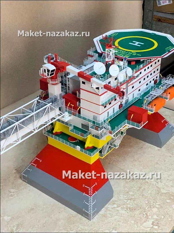 Макет техники для выставки макет вездехода белого цвета