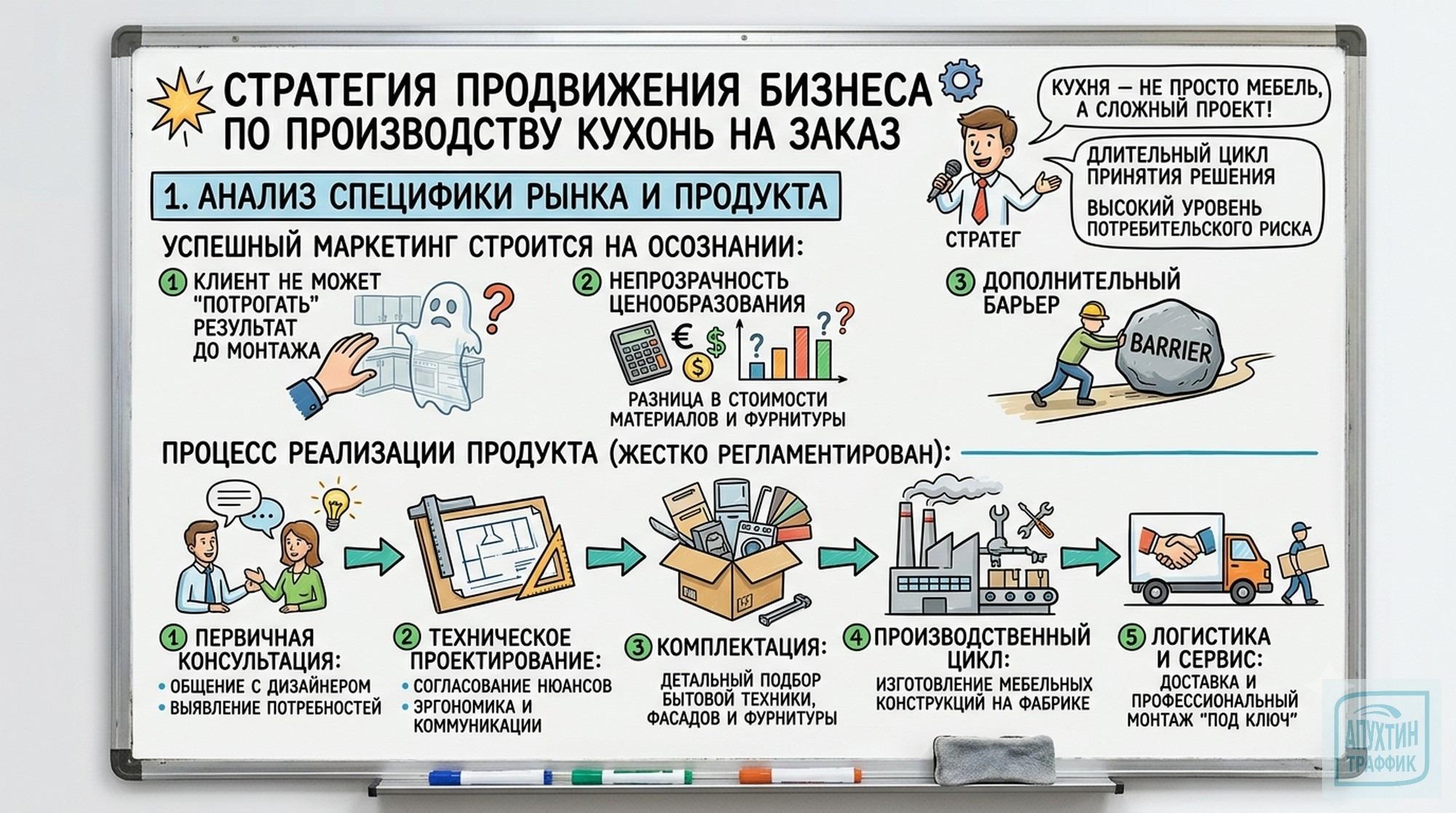 Как продвигать кухни на заказ: стратегия, кейсы и инструменты для роста продаж в 2026&nbsp;году