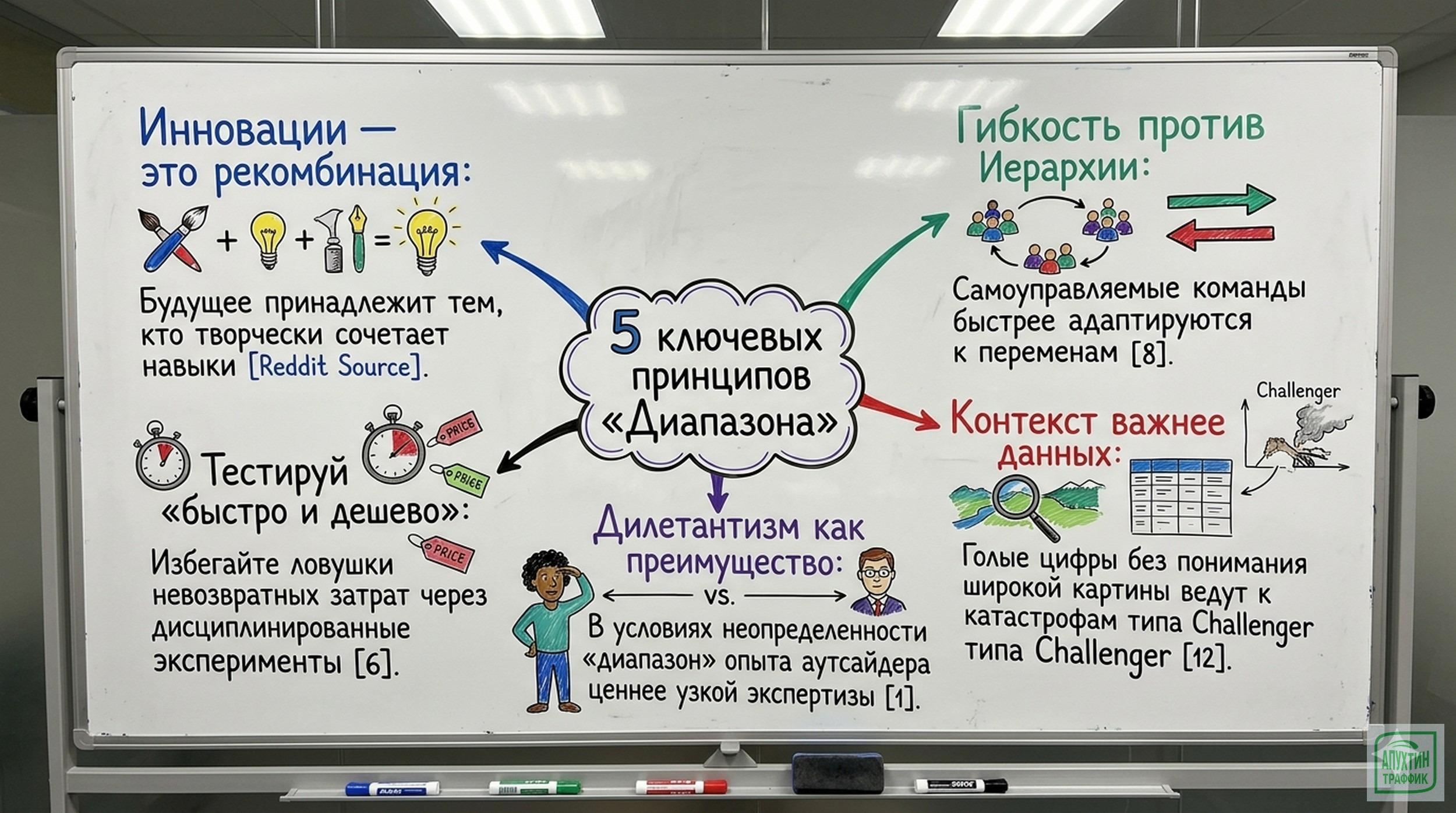 Дилетантизм как преимущество: идеи Эпштейна из «Универсалов» о силе широкого кругозора.
