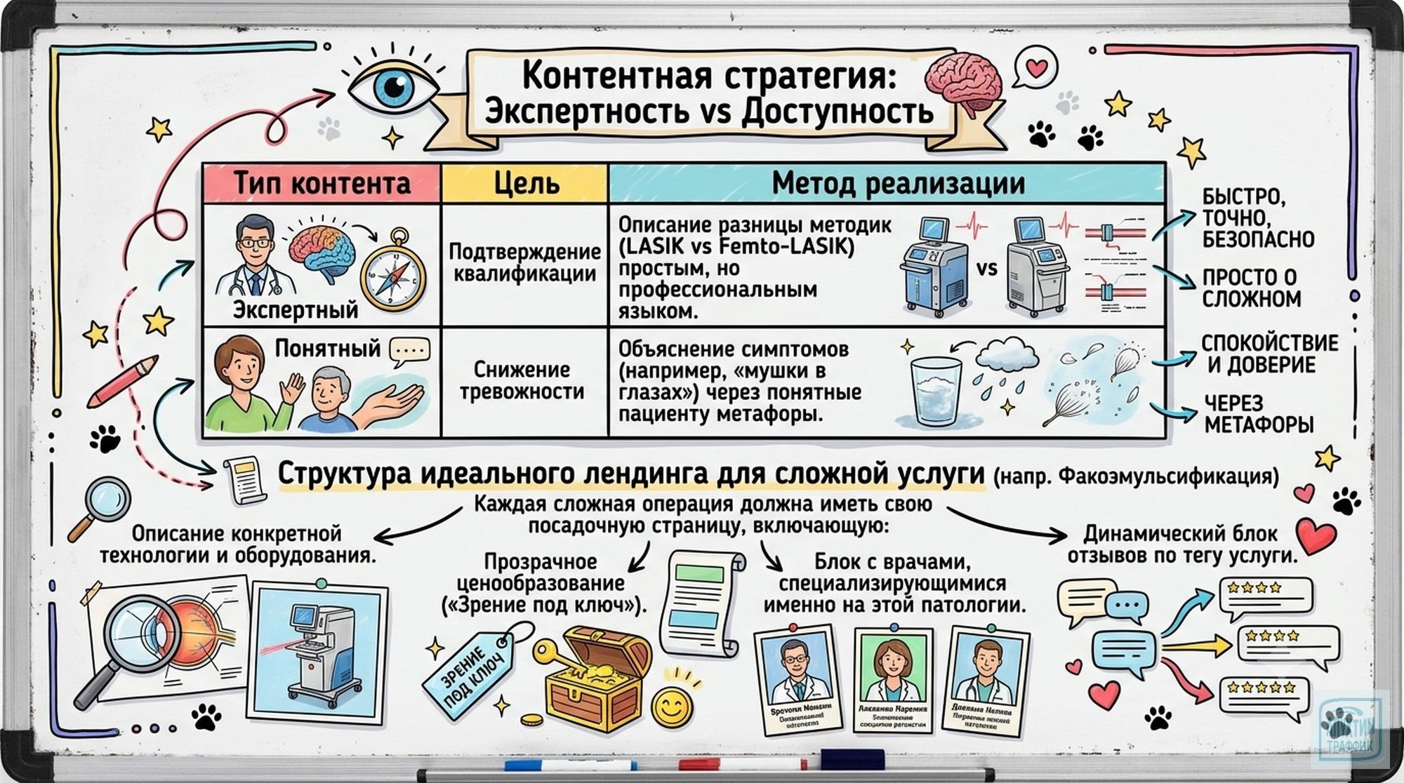 Социальное доказательство в офтальмологии: система отзывов и видеокейсов для повышения конверсии
