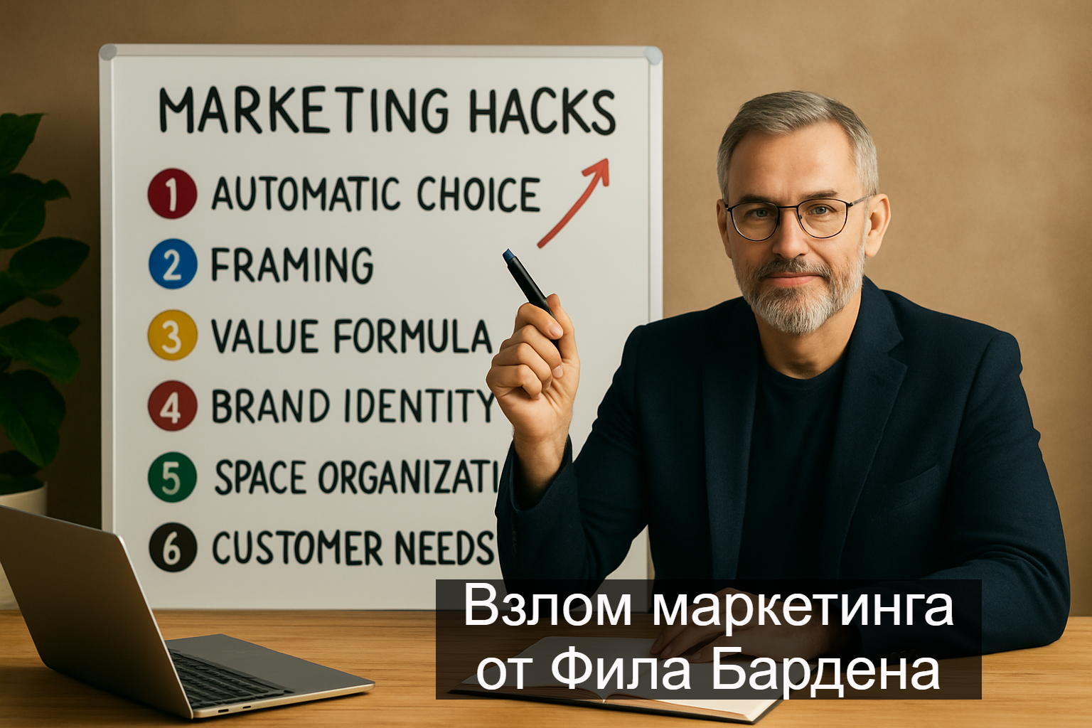 Взлом маркетинга от Фила Бардена: лучшие методики для повышения продаж