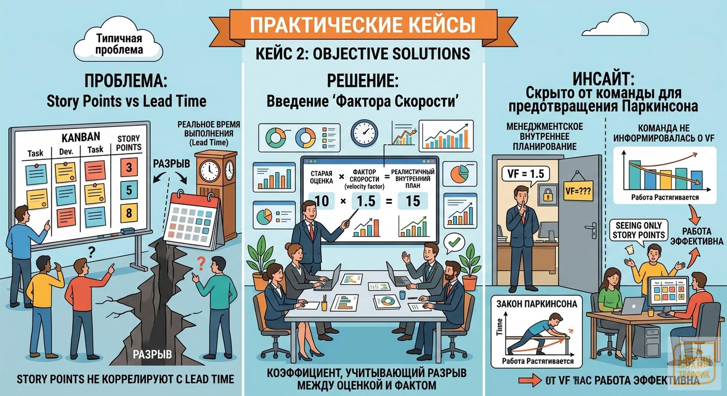 Практическое руководство по Scrumban: метрики, уровни мастерства и кейсы Siemens и Objective Solutions