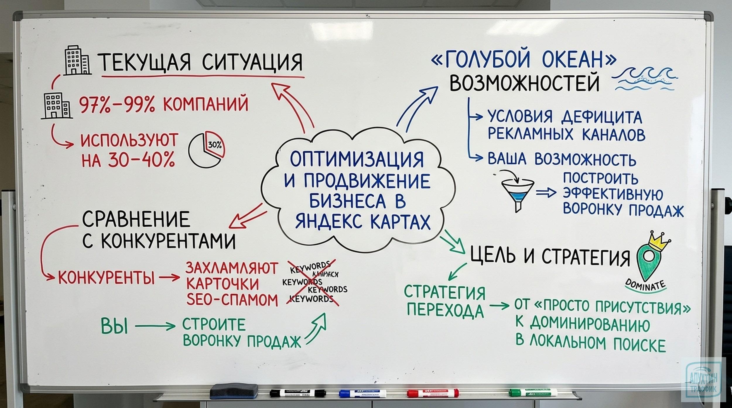 «Яндекс Карты для бизнеса: как выйти из тени конкурентов и привлечь клиентов с помощью грамотной оптимизации».