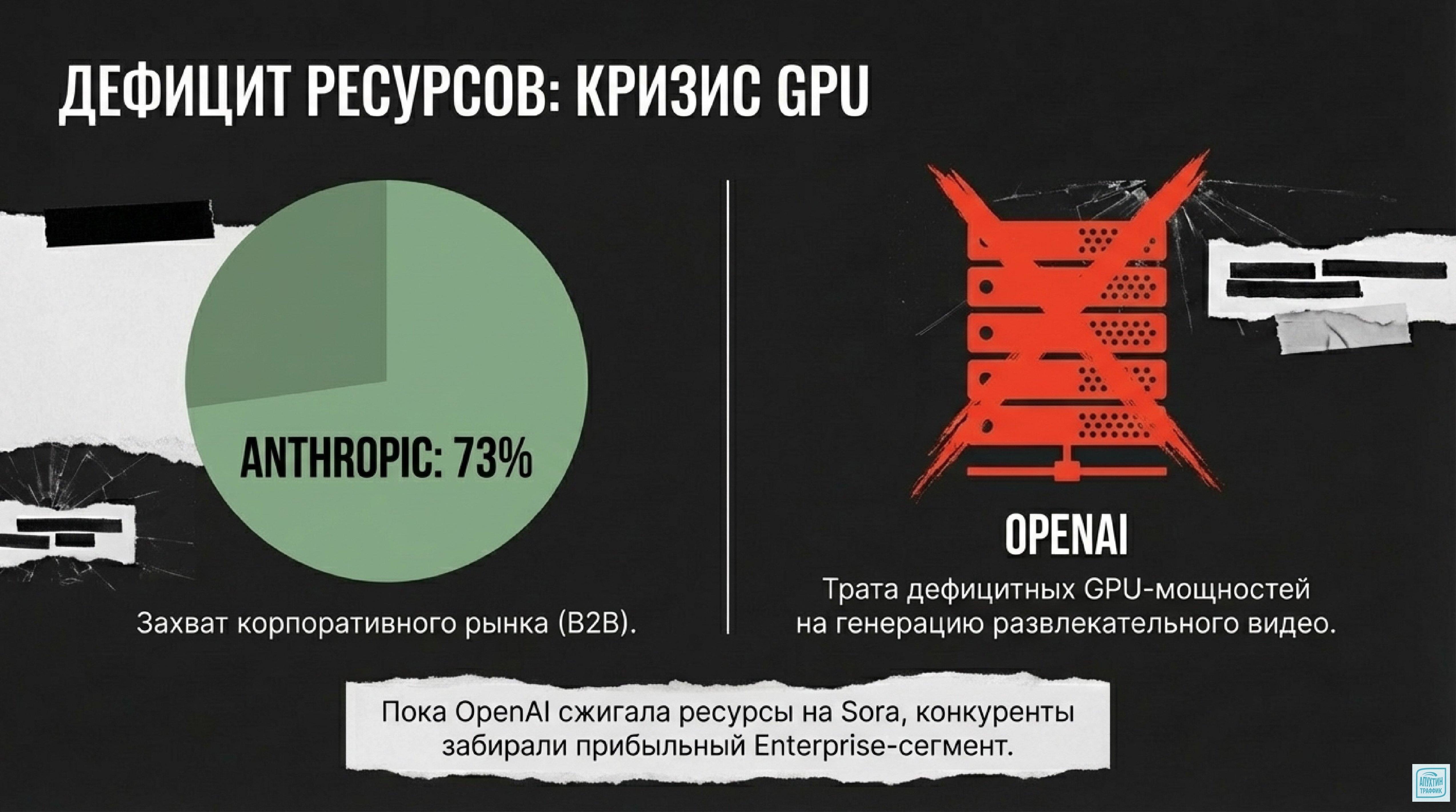 Почему Sora не взлетела: разбор метрик, затрат и стратегии OpenAI после закрытия генеративной платформы