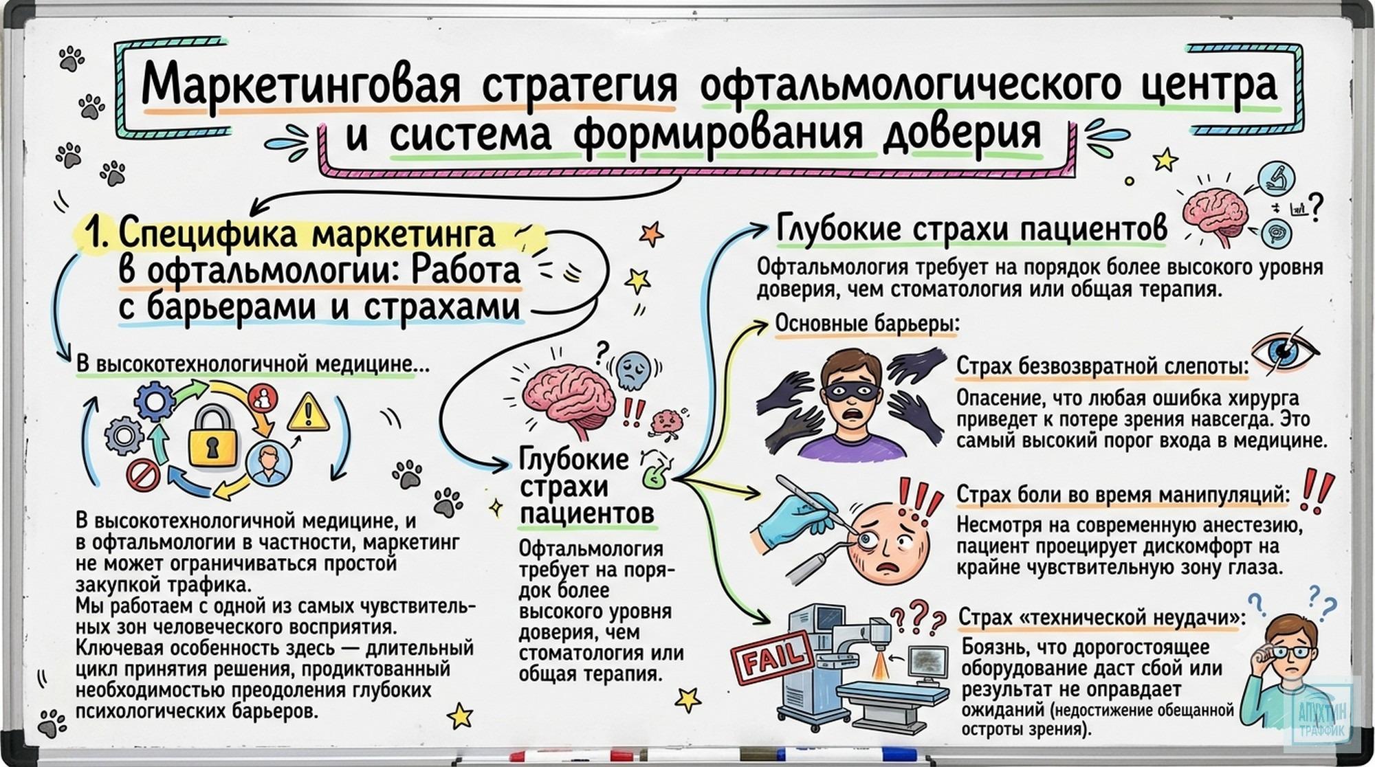 Как репутация клиники в офтальмологии становится главным маркетинговым активом: триада доверия