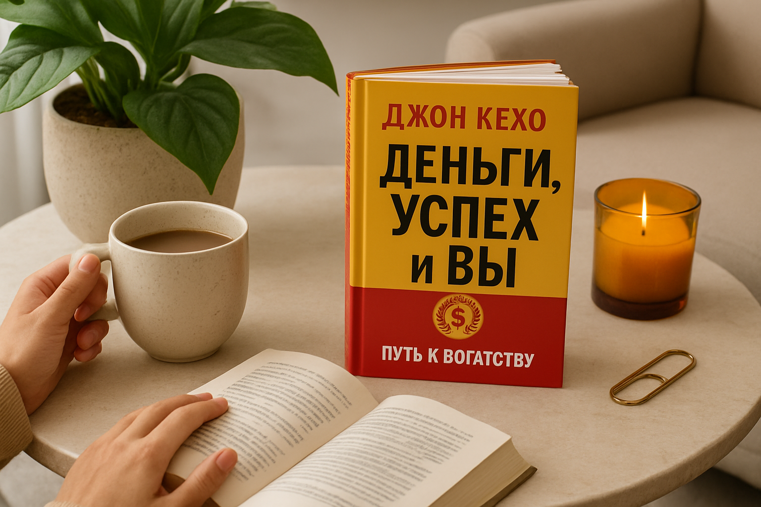 Маркетинговый разбор: что предлагает книга Джона Кехо «Деньги, успех и Вы»