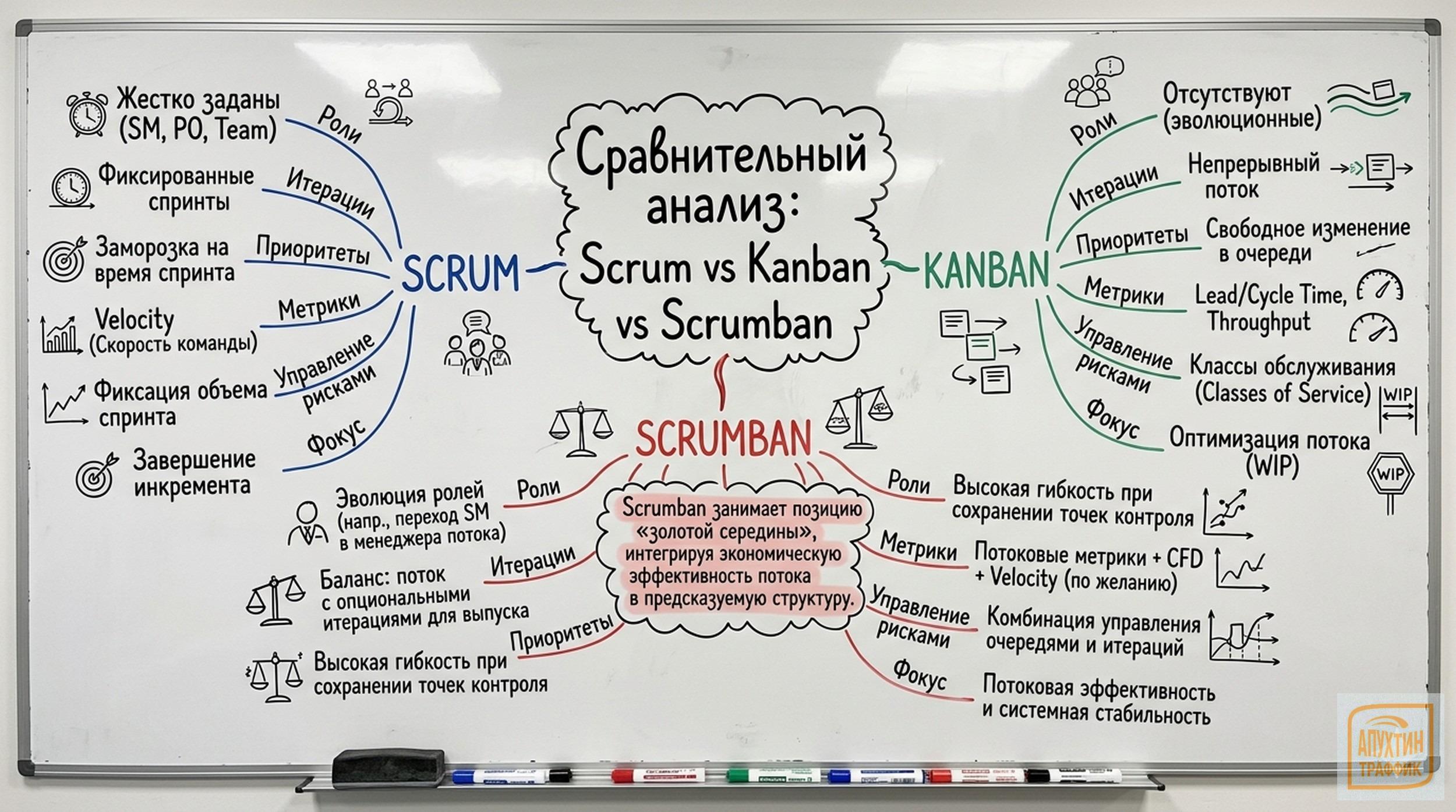 Как оптимизировать рабочие процессы с Scrumban: от пилотного проекта до системной стабильности.