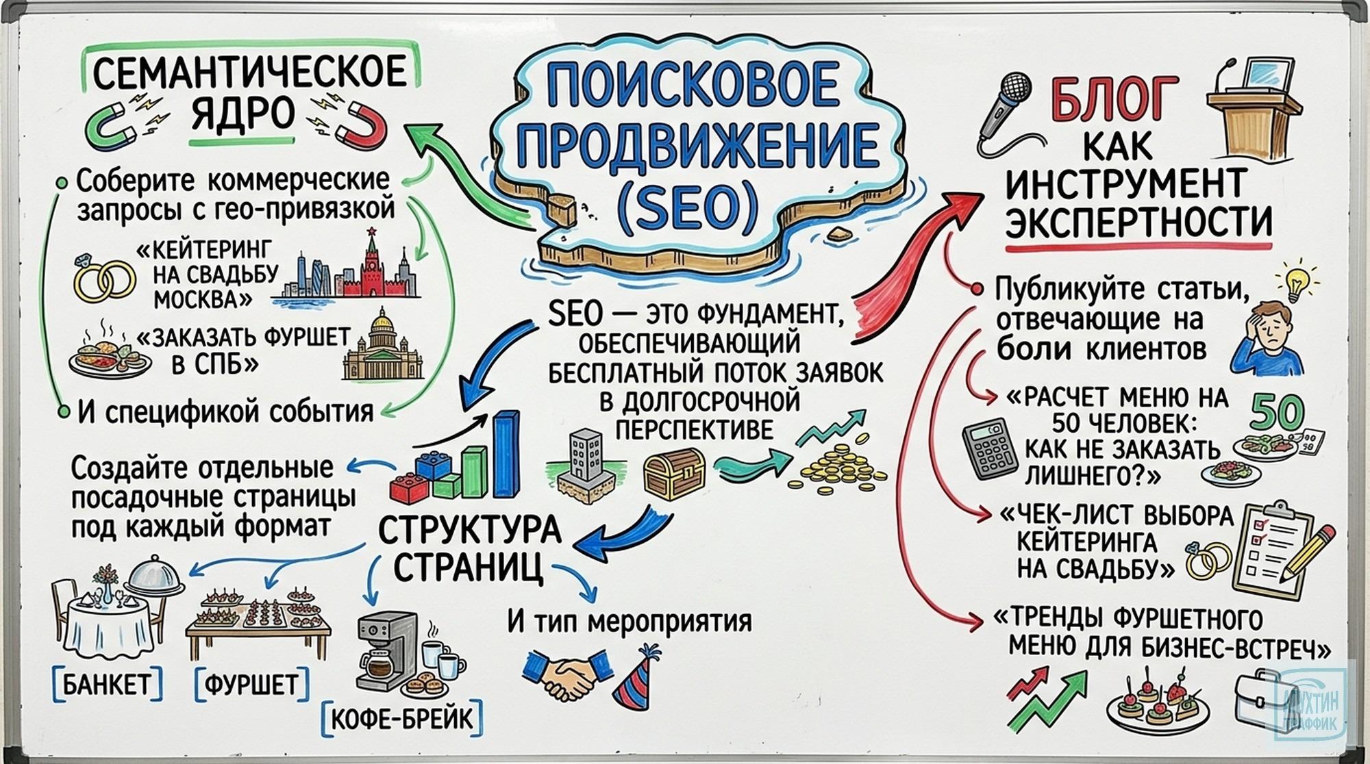 Инструменты маркетинга для кейтеринга: от сайта до контекстной рекламы и аналитики