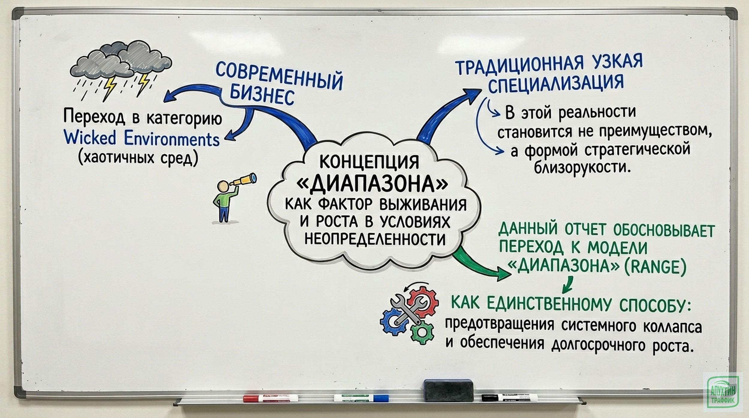 «Диапазон» против специализации: как универсалы побеждают в эпоху неопределённости по книге Эпштейна