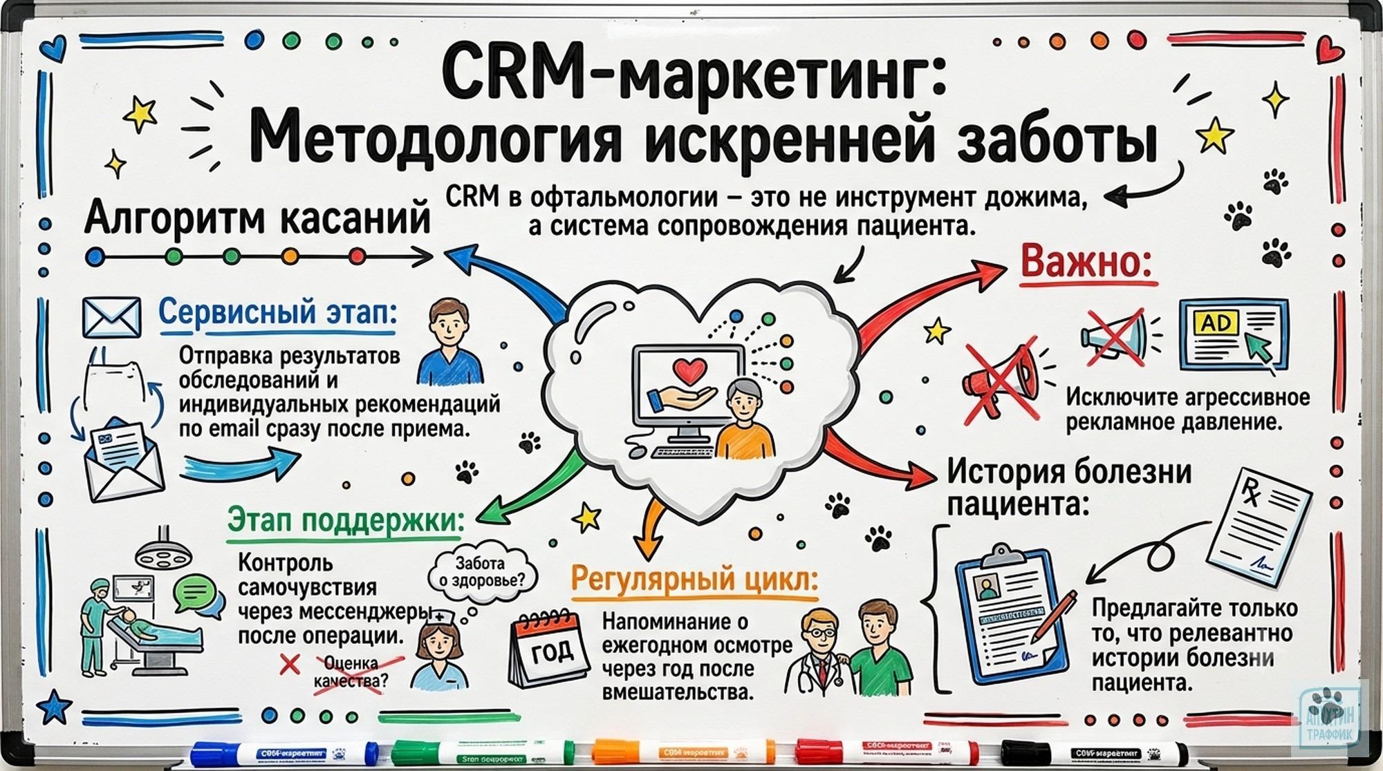 Маркетинг офтальмологической клиники: как выстроить систему доверия через экспертный контент