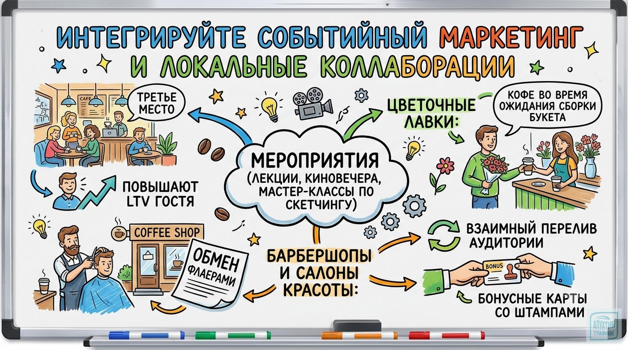 Практический маркетинг для кофейни: подробный разбор 10&nbsp;этапов стратегии от аудита конкурентов до аналитики