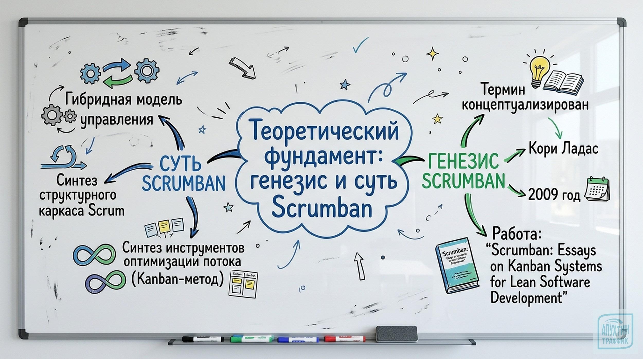 Scrumban: пошаговое руководство по внедрению гибридной методологии управления проектами для современных команд