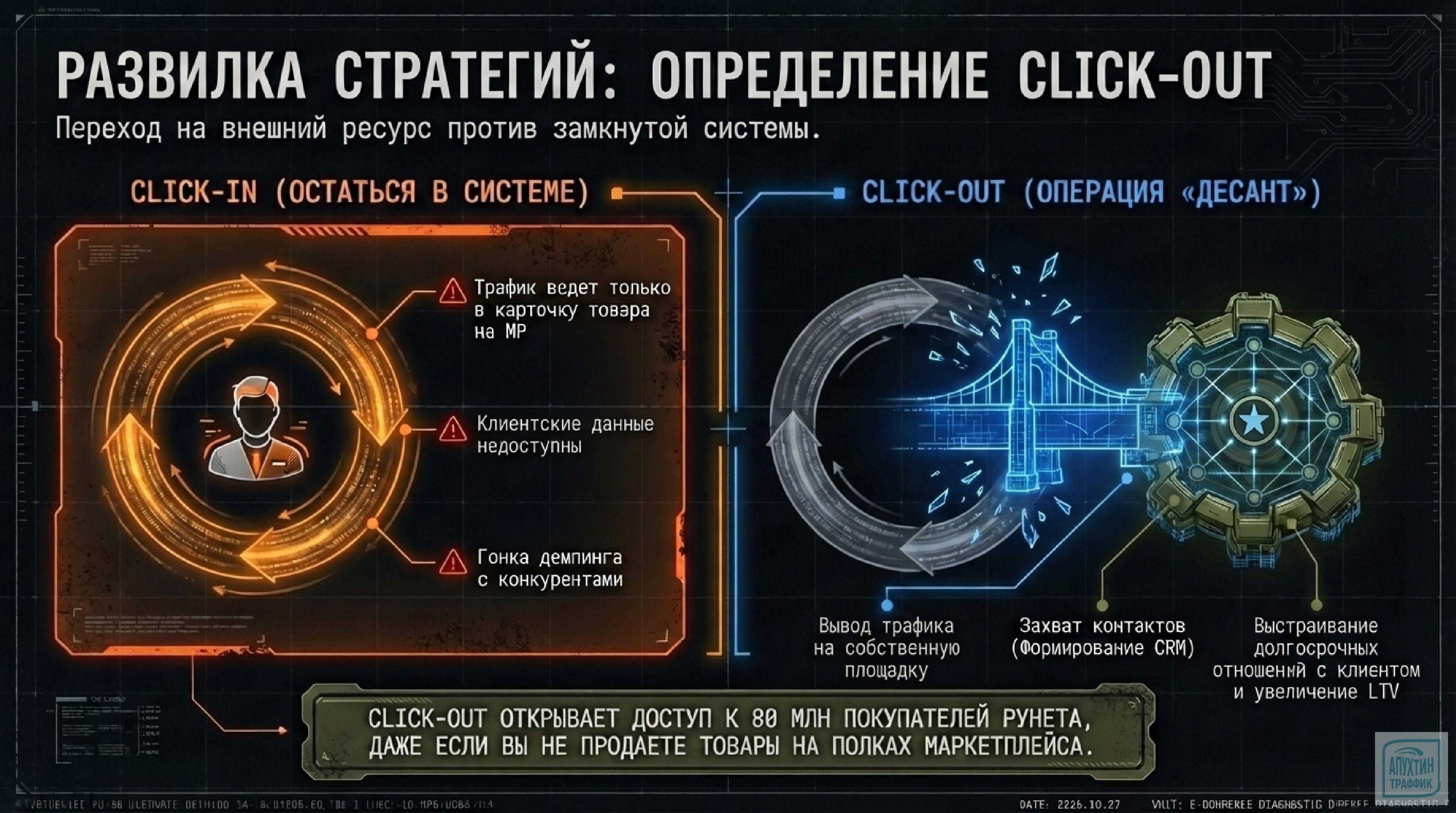 Маркетплейсы 2026: используем Click‑out для контроля над данными клиентов и повышения маржинальности