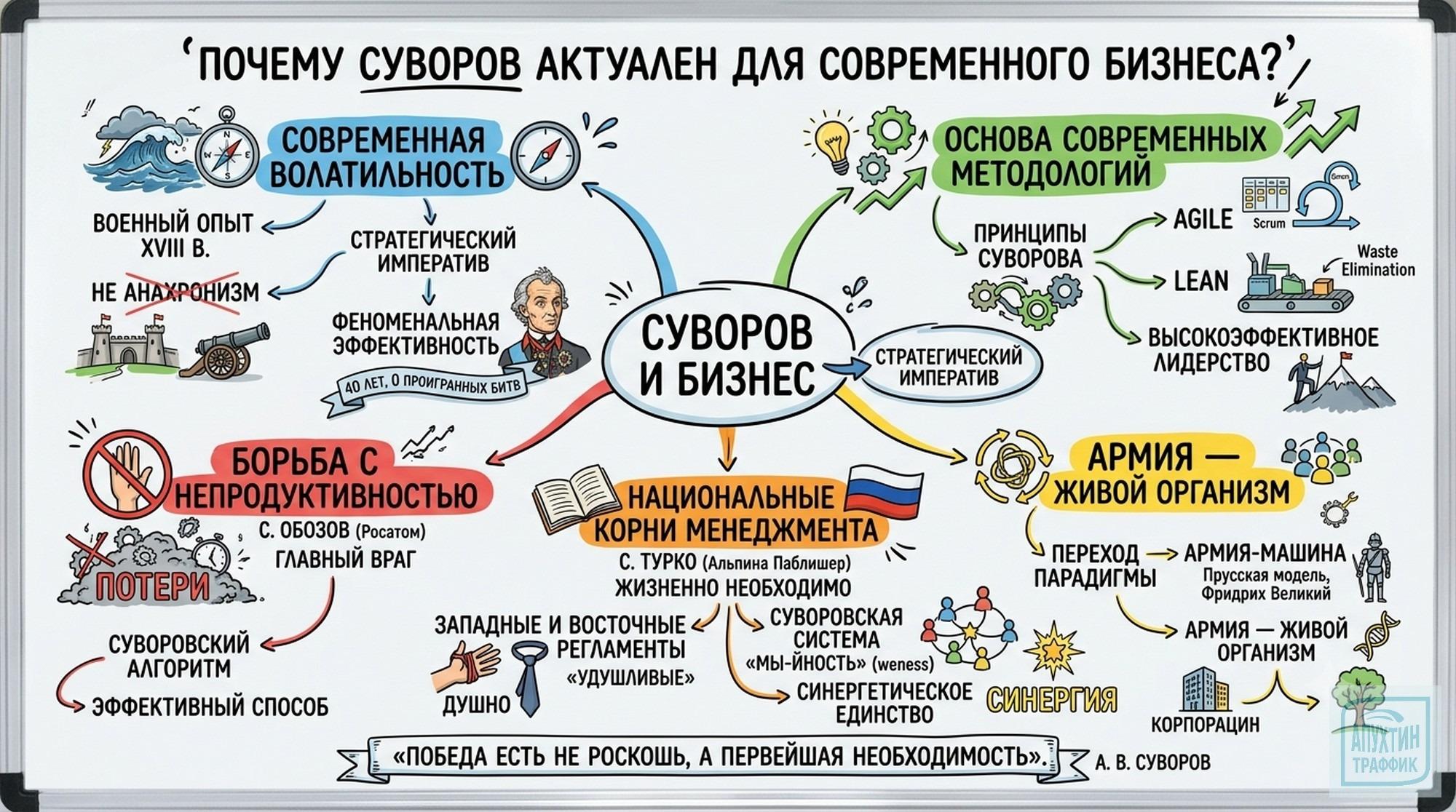 Менеджмент по-суворовски: как стратегии великого полководца помогают строить успешный бизнес в XXI веке
