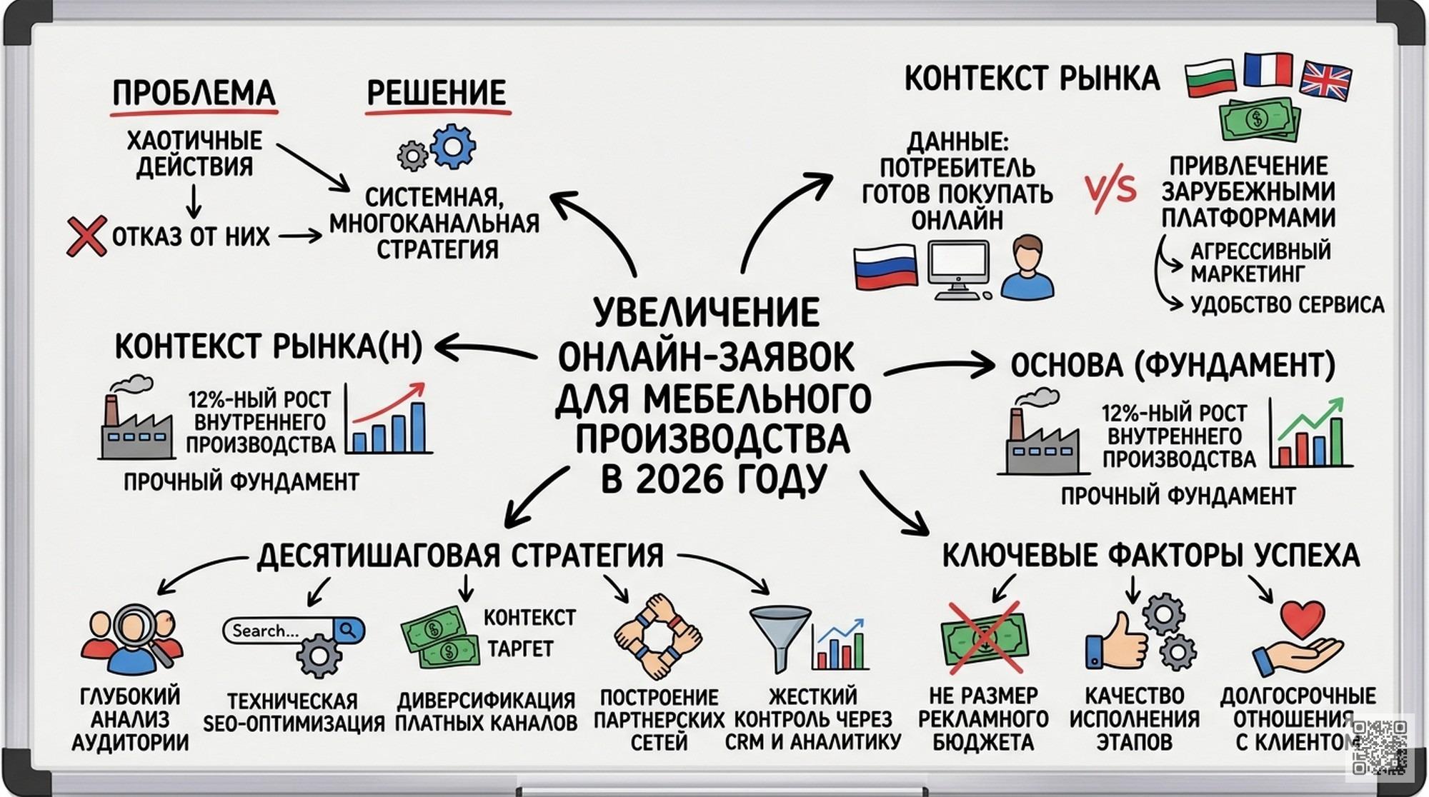 Увеличение онлайн‑заявок для мебели: 10&nbsp;практических шагов, которые реально работают в&nbsp;2026&nbsp;году
