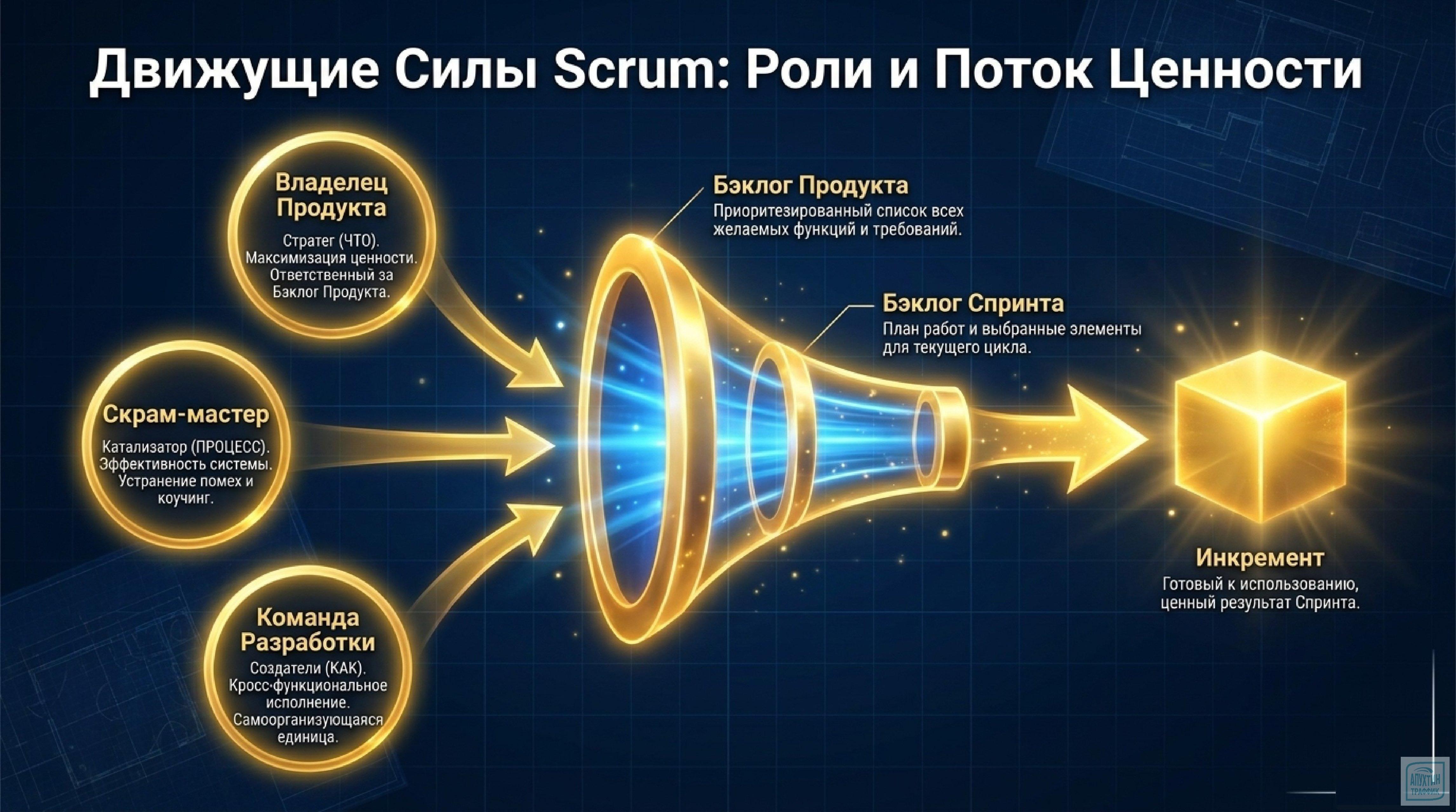 От теории к практике: внедрение Scrum в ритейле, производстве и маркетинге — пошаговое руководство