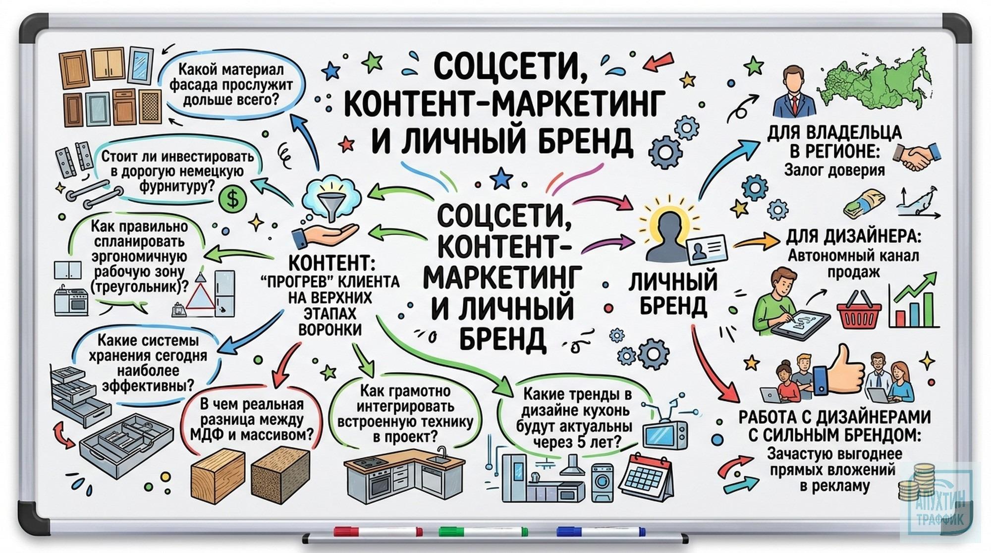 Как продавать кухни на заказ: сегментируем аудиторию, подбираем каналы и считаем ключевые KPI