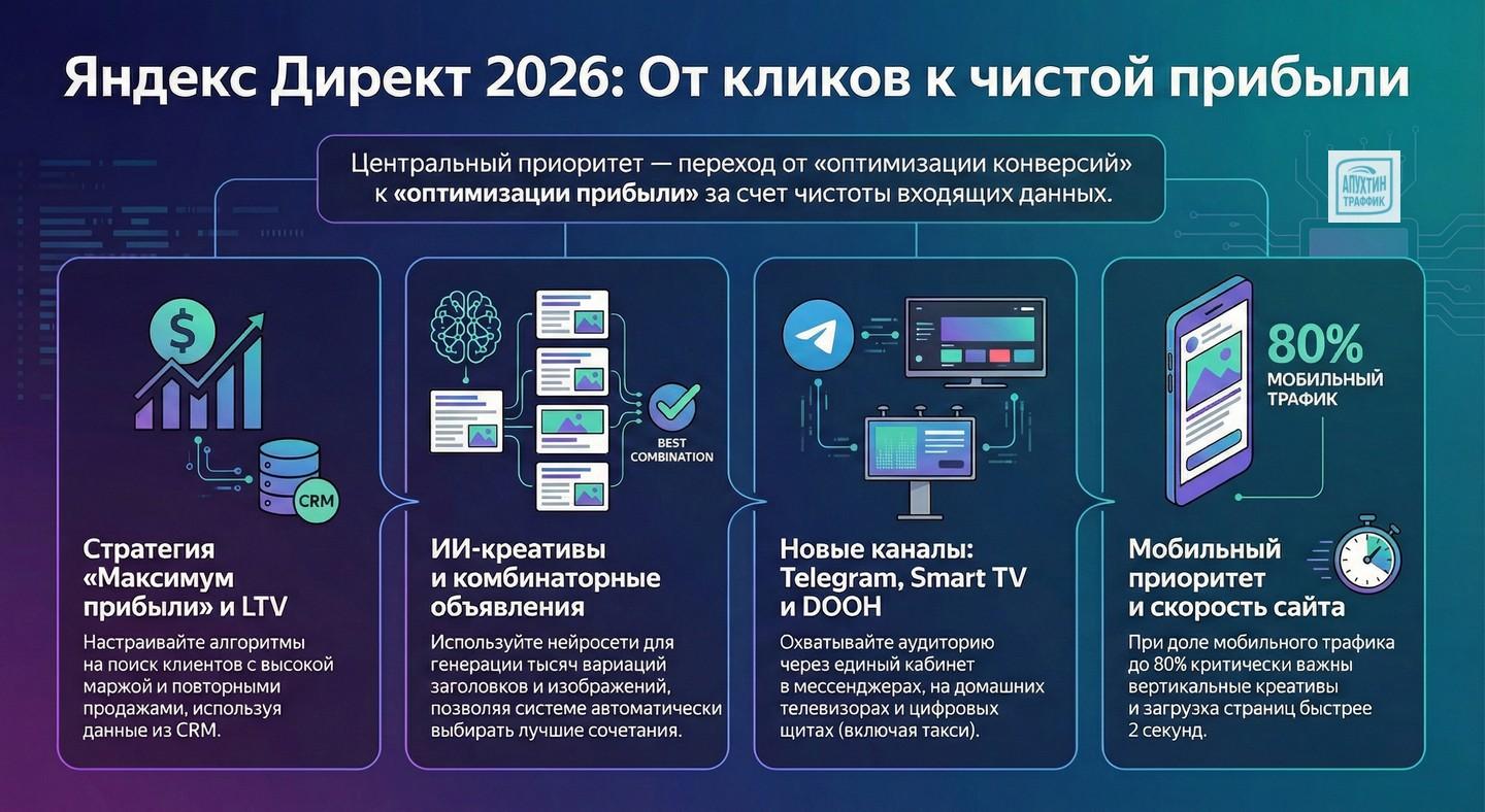  Яндекс Директ в феврале 2026: ключевые изменения и практические инструменты