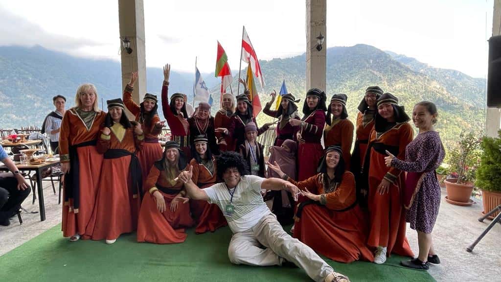 фотосессия в национальных костюмах