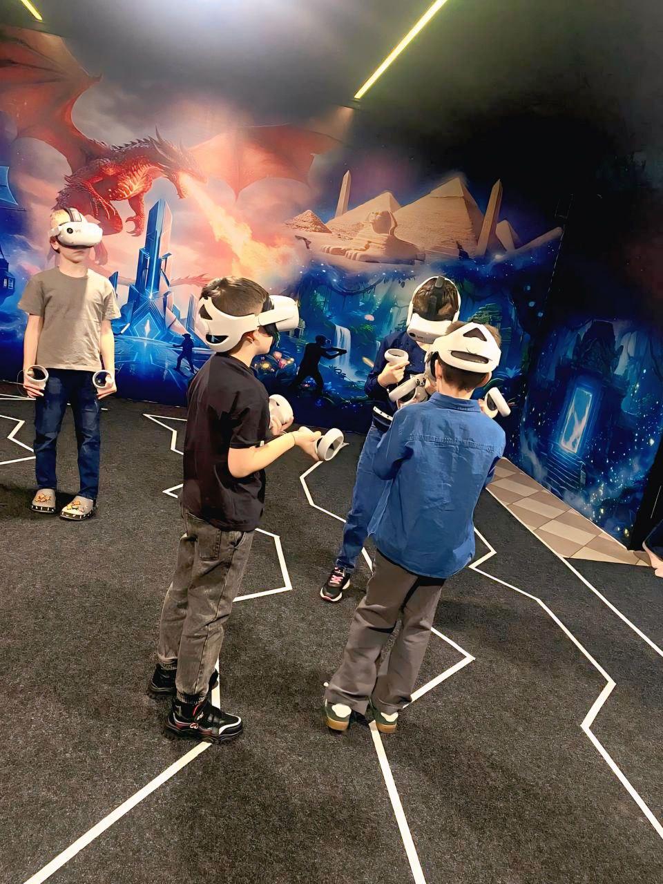 VR-день рождения для детей в Благовещенске — именинник становится героем приключения ALTERRA