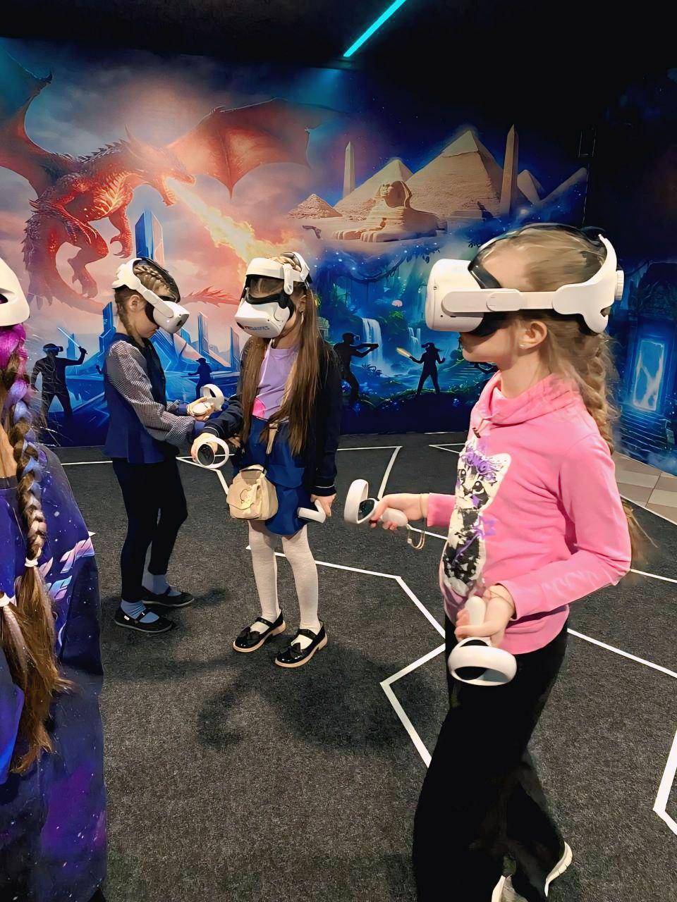 VR-день рождения для детей в Благовещенске — именинник становится героем приключения ALTERRA