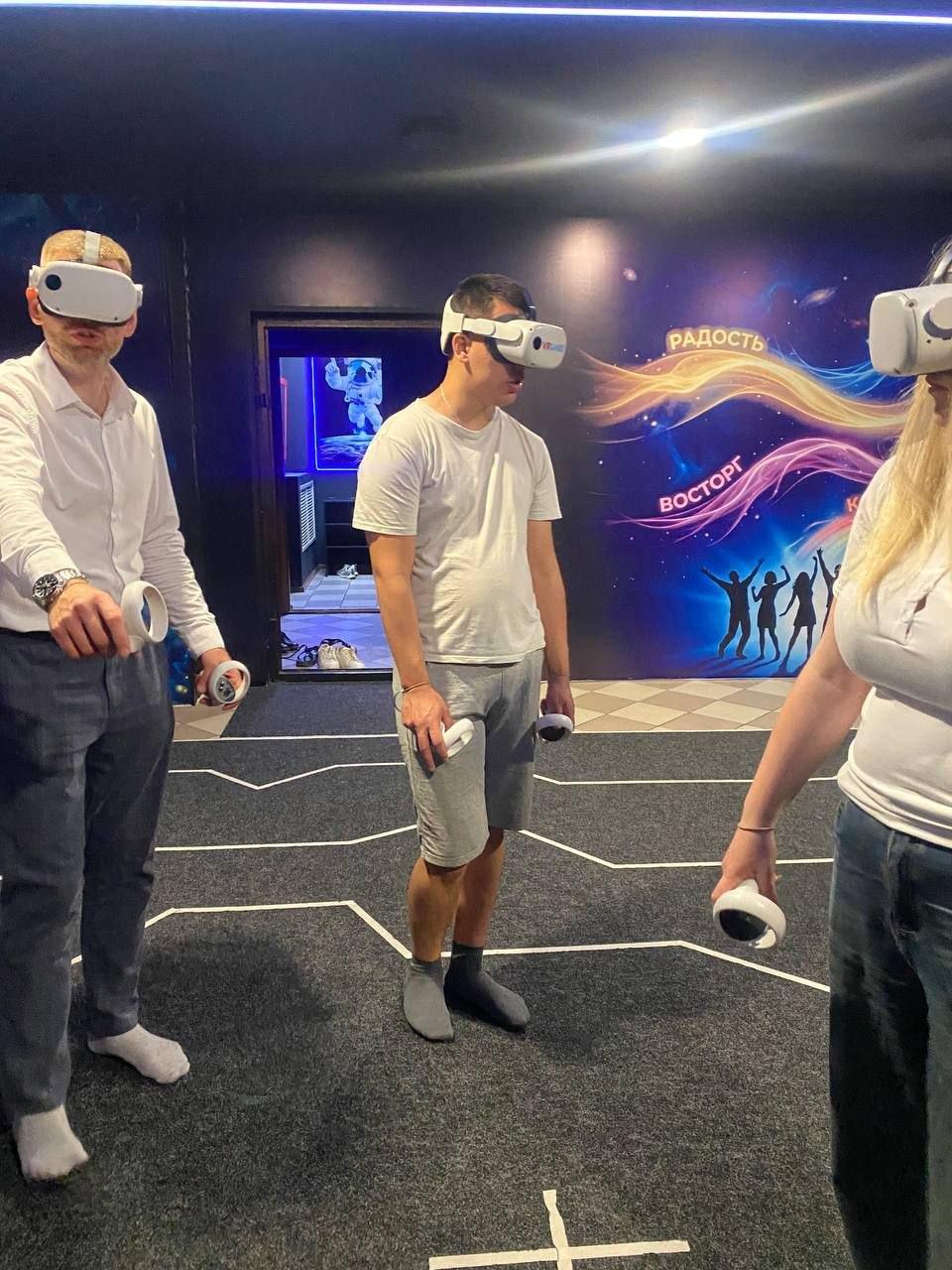VR-квесты для компании друзей в Благовещенске — совместные приключения в ALTERRA VR