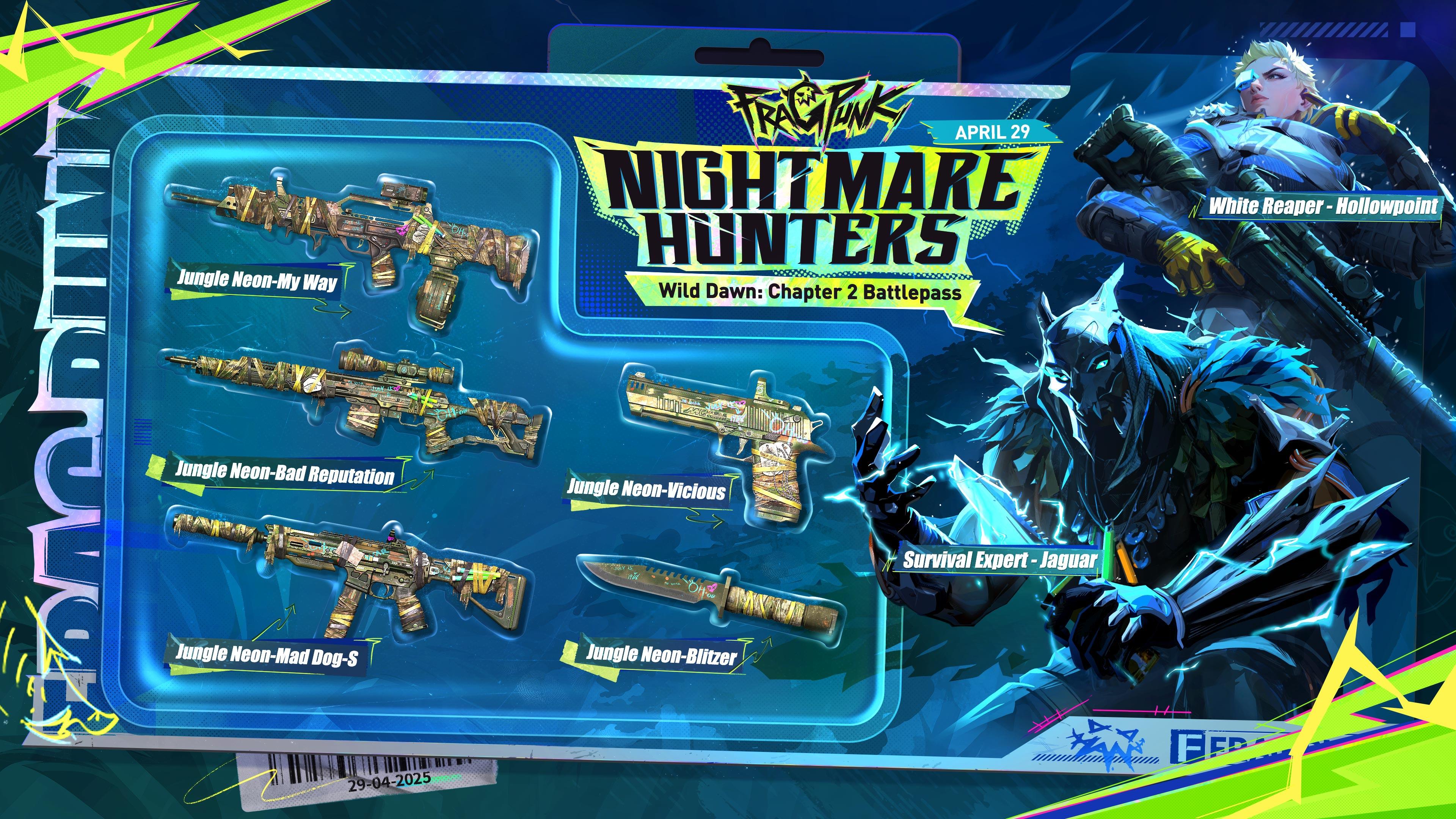 Новый боевой пропуск "Nightmare Hunters"