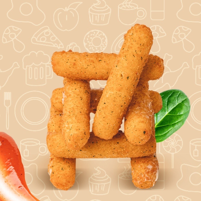 sticks de cascaval