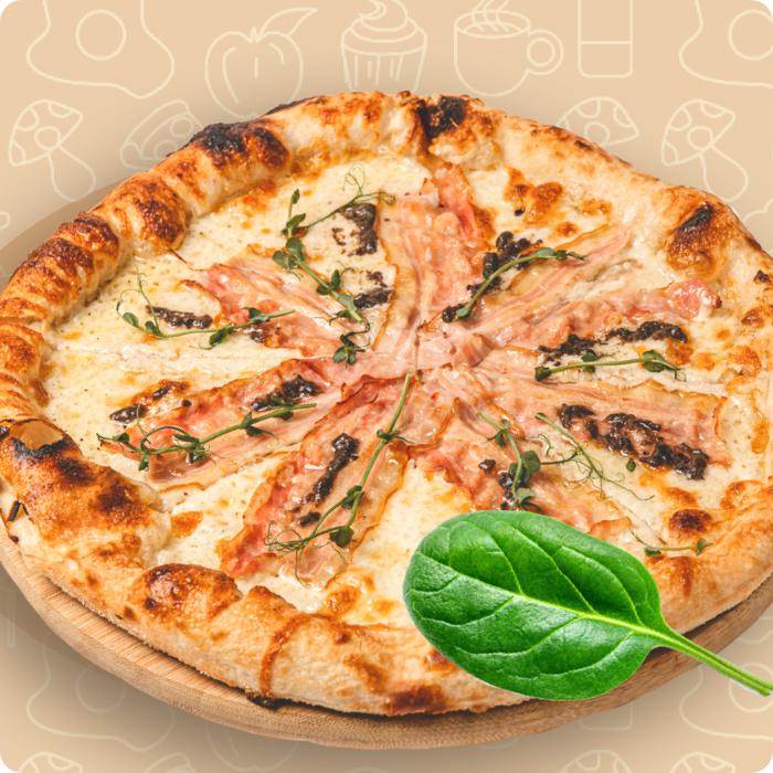 pizza carbonara regală