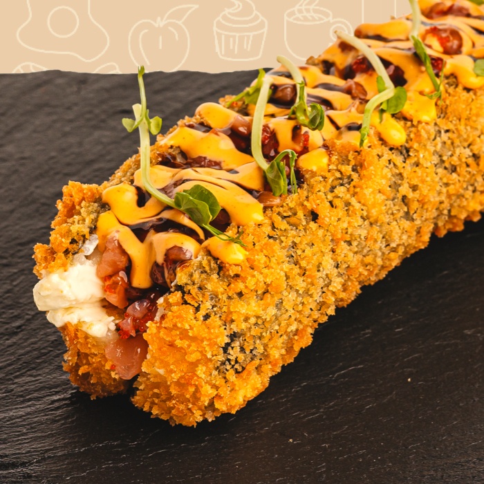 hot dog sushi