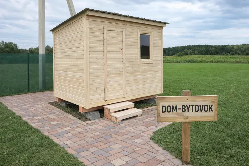 Бытовка для дачи 3х2м, 3х2,50м, 3х3м (утепленная)