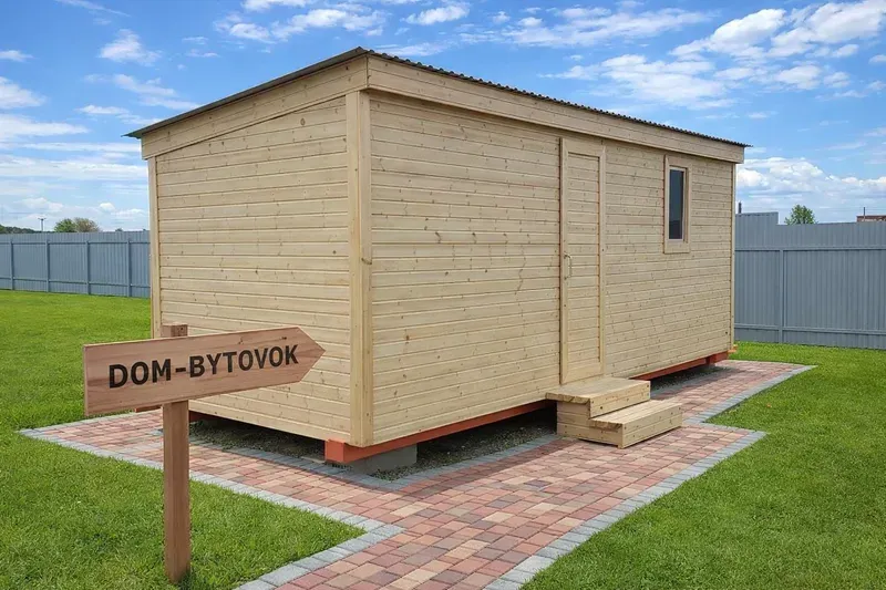 Бытовка для дачи 6х2м, 6х2,50м, 6х3м
