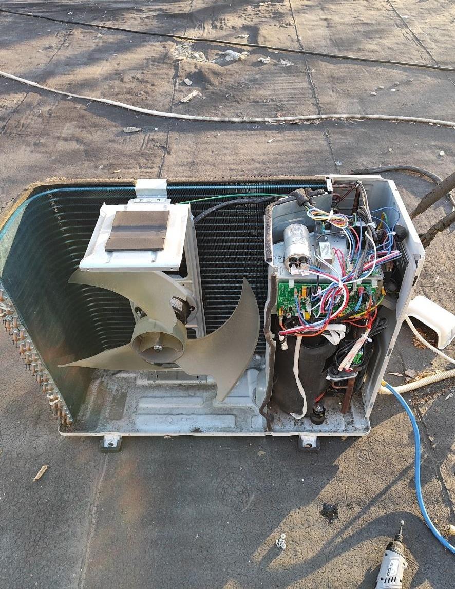 замена пускового конденсатора кондиционера