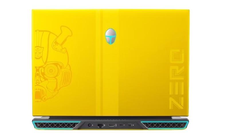 Thunderobot Zero Yellow вид сзади