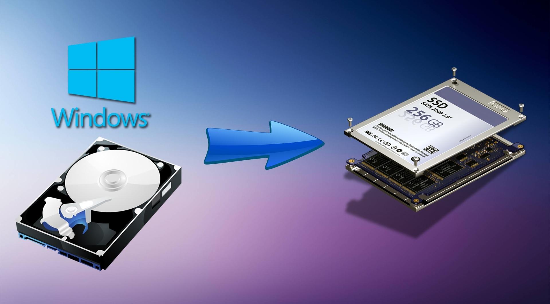 Перенос данных с жесткого диска на SSD без потери данных с помощью клонирования