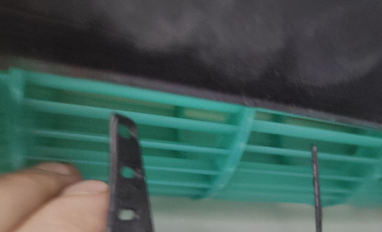 чистка крыльчатки (внутреннего вала) кондиционера