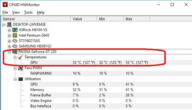 Перегрев видеокарты (HWMonitor/Thermal Throttling)