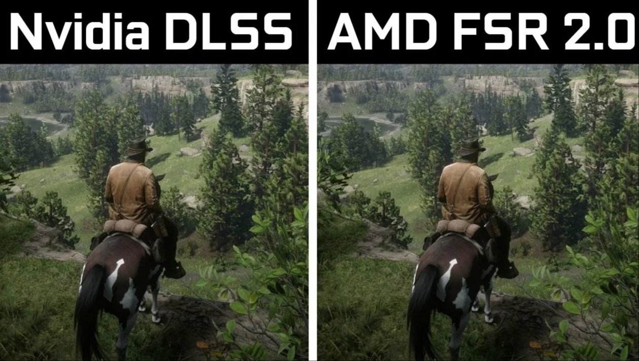 FSR AMD против NVIDIA DLSS