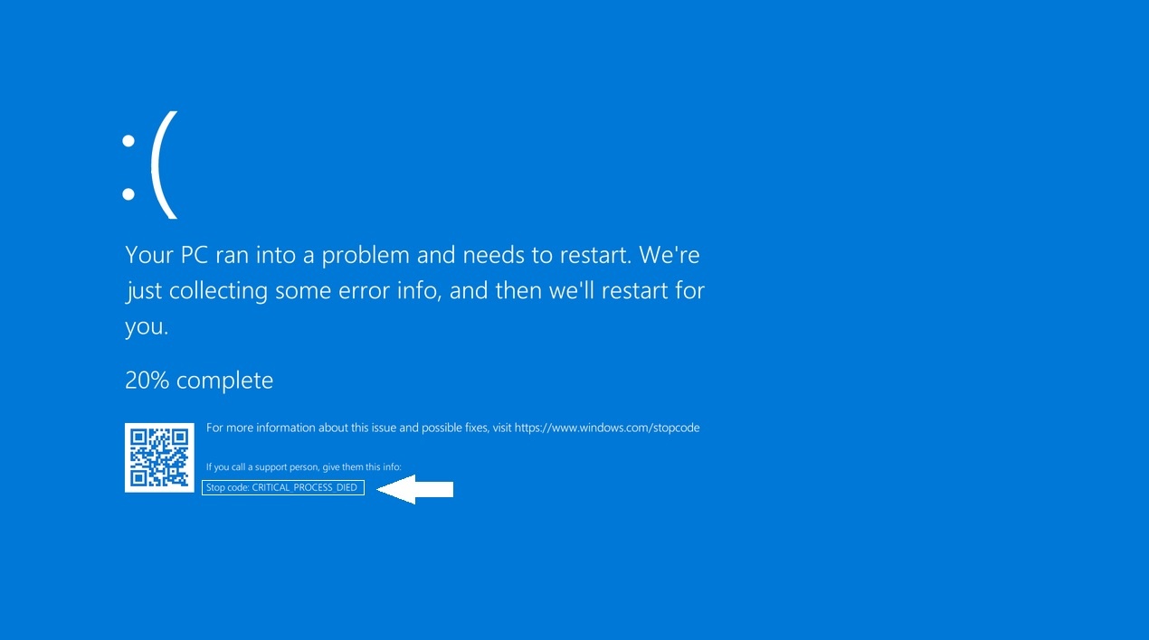 BSoD - Синий экран