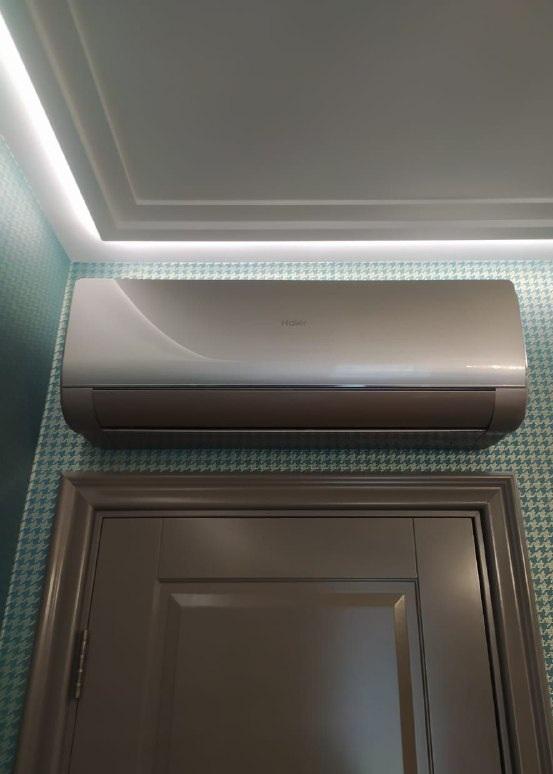 обслуживание с заправкой хладогентом настенного кондиционера