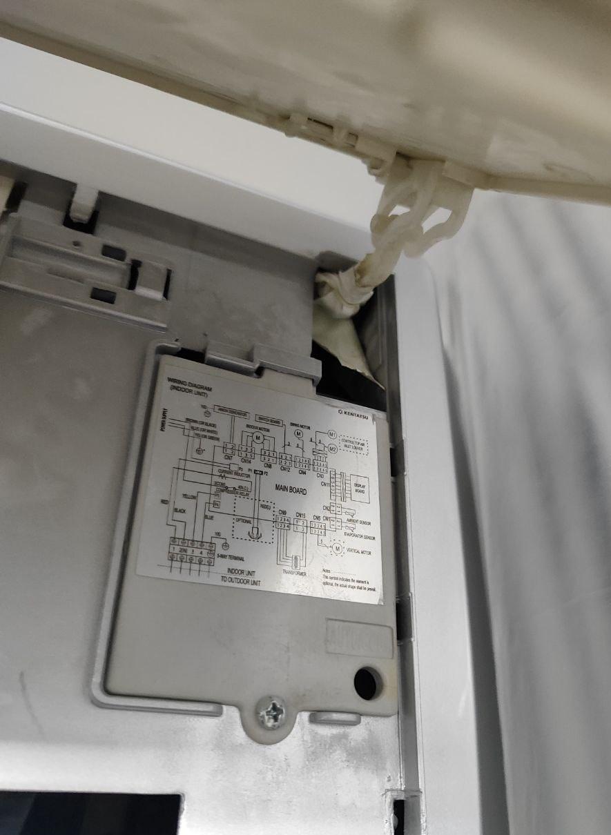 ремонт внутреннего блока кондиционера