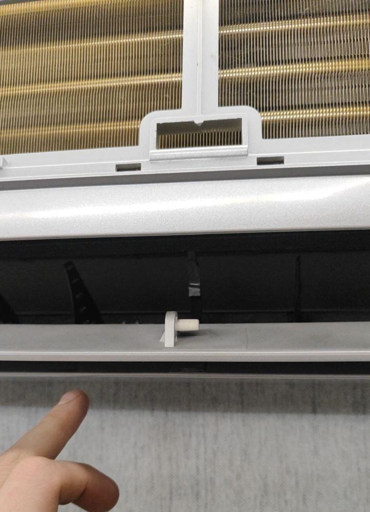 чистка кондиционера со сборкой, разборкой, водой, антибактериальной обработкой