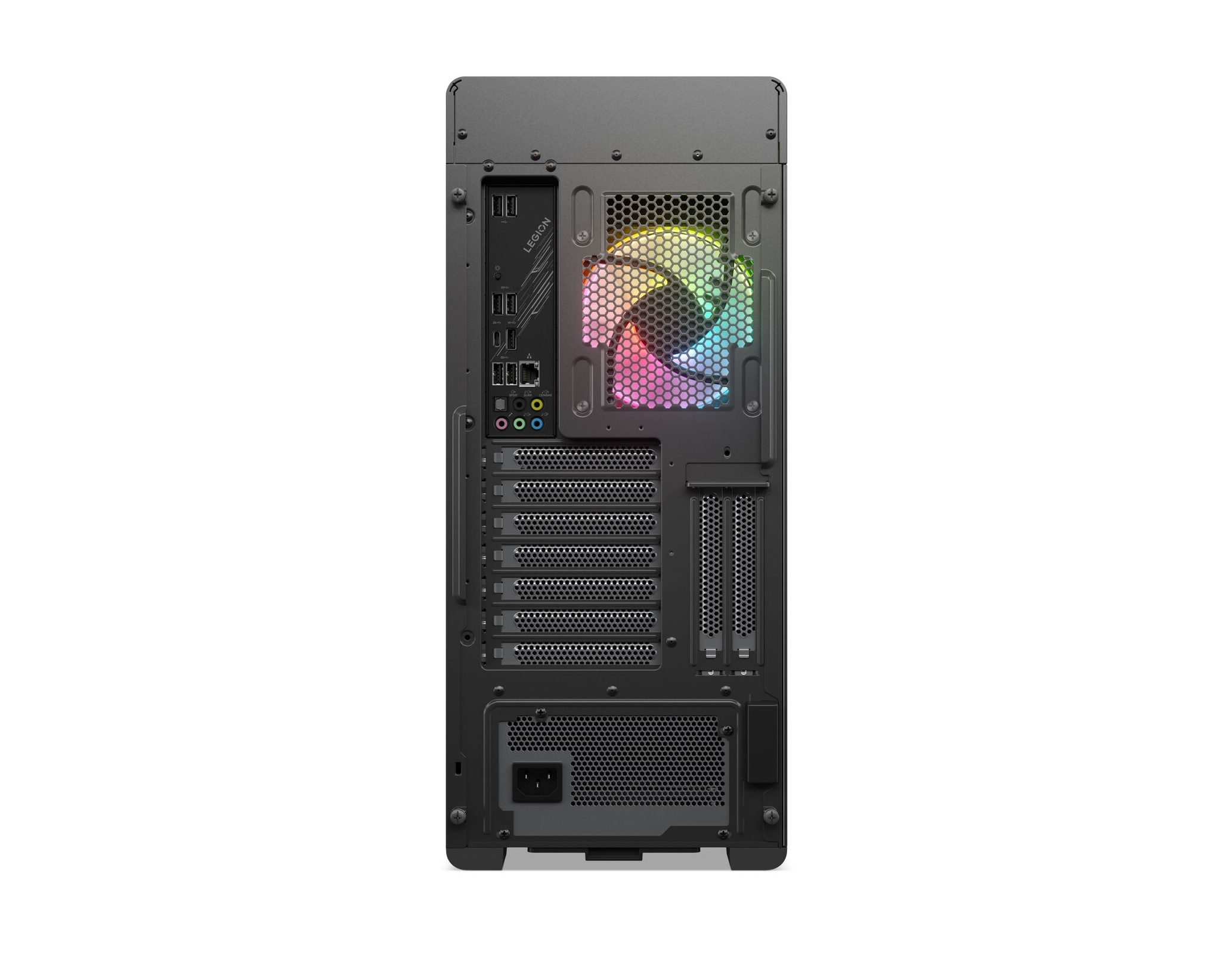 Lenovo Legion Tower 5i вид сзади