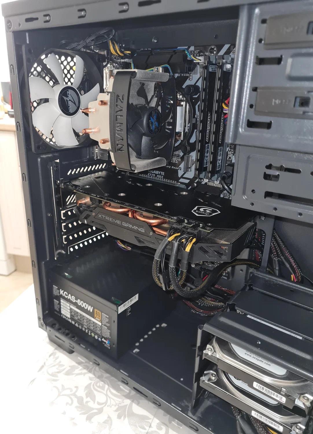 чистка игрового компьютера от пыли